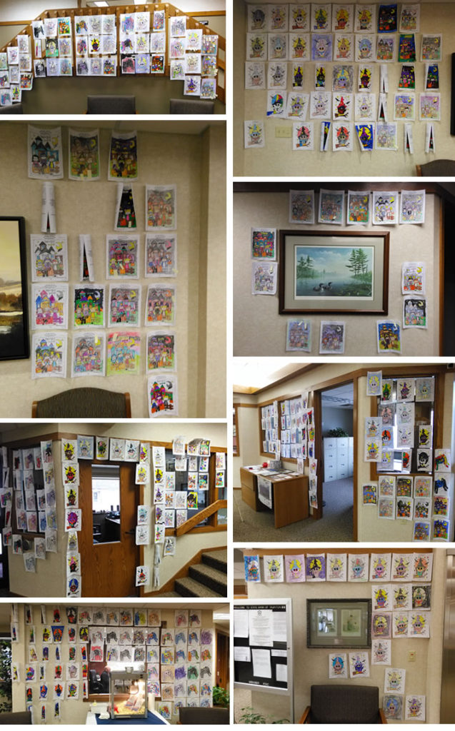 State Bank of Taunton Coloring Contest Winners