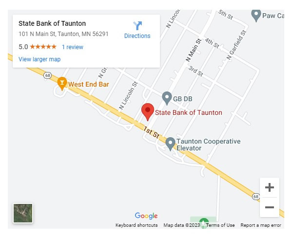 Google Map for Taunton location